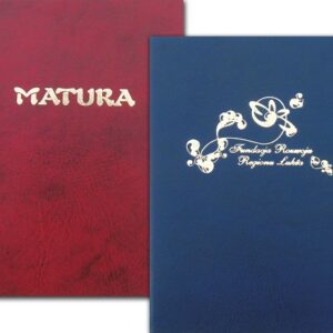 OPRAWKA NA DYPLOM A4 GRANATOWA