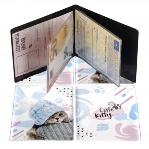 OKŁADKA NA DOKUMENTY UCZNIA PION KITTY HAT