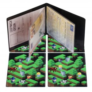 OKŁADKA NA DOKUMENTY UCZNIA PION PIXELS