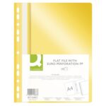 SKOROSZYT PP A4 120/170um ŻÓŁTY Q-CONNECT