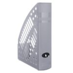 POJEMNIK NA DOKUMENTY AŻUROWY DONAU A4 SZARY