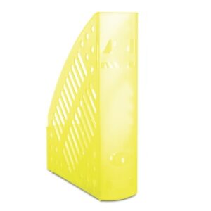 POJEMNIK NA DOKUMENTY AŻUROWY DONAU A4 ŻÓŁTY TRA