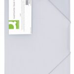 TECZKA Z GUMKĄ TRANSP A4  3-SKRZ 400um Q-C