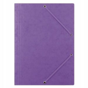 TECZKA Z GUMKĄ PRESZP. DONAU A4 390gsm FIOLETOWA