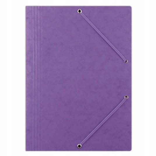 TECZKA Z GUMKĄ PRESZP. DONAU A4 390gsm FIOLETOWA