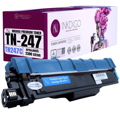 TONER INKDIGO DO BROTHER TN 247 CYAN
