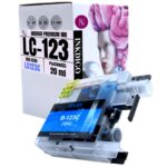 Tusz INKDIGO do BROTHER BR-123XC-1 CYAN