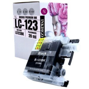 Tusz INKDIGO do BROTHER BR-123XB-1 BLACK