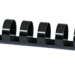 GRZBIET DO BINDOWANIA 19MM PLASTIK, CZARNY