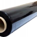 FOLIA STRETCH 50cm CZARNA 1,5 kg 23 um