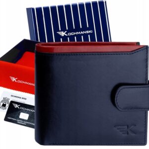 Portfel męski Kochmański czarny 3148