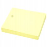 karteczki przylepne Bantex 75x75 100szt (żółte)