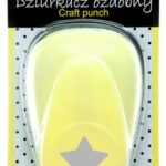 DZIURKACZ OZDOBNY 7,5CM GWIAZDA