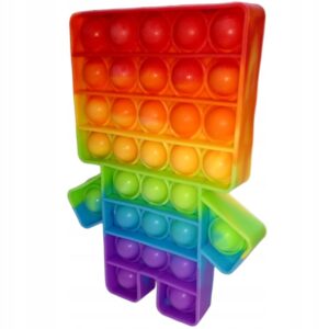 POP IT BUBBLE PUSH KWADRATOWA TWARZ