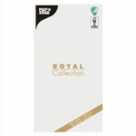 OBRUS ROYAL COL BIAŁY SKŁADANY 120X180cm 1szt