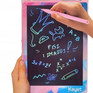 TABLET DO NAUKI PISANIA Z RYSIKIEM LCD 8,5" KAYET