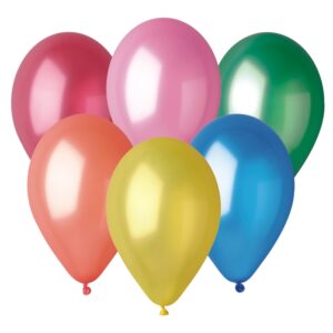 Balony GM90 metal 10" - różnokolorowe 82/ 100 szt.