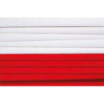 BIBUŁA MARSZCZONA 25X200 MIX BI/CZ 10szt  HAPPY C