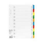 Przekładki laminowane A4 - 10 TRY-02-05 BIURFOL