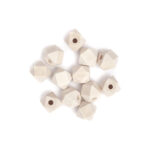 DREWNIANE KORALIKI, GEOMETRYCZNE 12 MM, 12 SZT.