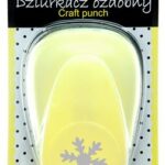 DZIURKACZ OZDOBNY 7,5CM ŚNIEŻYNKA