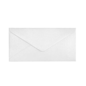 Koperta 80 x 160mm Pearl biały 150g