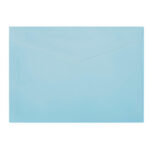 Koperta B6 Gładki niebieski saty 130g op 10szt