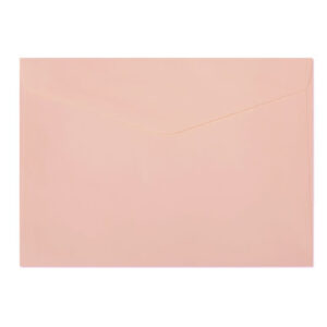 Koperta C5 Gładki pudrowy róż 130g 10szt