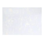 Koperta C5 Marmur złoty 120g 10szt