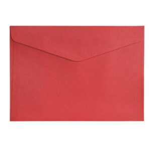 Koperta C5 Pearl czerwony 150g 10szt