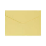 Koperta C6 Gładki żółty  satynowany 130g 10szt