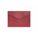 Koperta C6 Pearl czerwony 150g 10szt