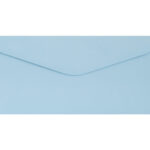 Koperta DL Gładki niebieski satynowan 130g, 10szt