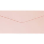 Koperta DL Gładki różowy satynowany 130g, 10szt