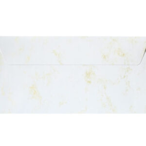 Koperta DL Marmur złoty 120g 10szt