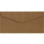 Koperta DL Nature brązowy 120g 10szt