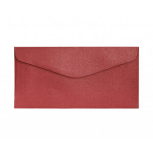 Koperta DL Pearl czerwony 150g 10szt