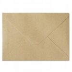 Koperta 70 x 100mm nature ciemnobeżowy 120g