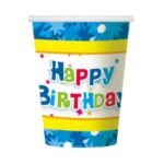 KUBEK PAP 270ML HAPPY BIRTHDAY NIEB GO