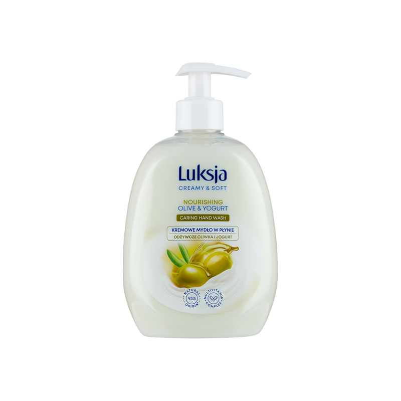 LUKSJA MYDŁO W PŁYNIE DOZOWNIK 500ML OLIVE &YOGHUR