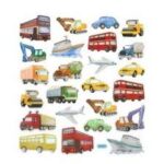 NAKLEJKI - TRANSPORT, 24 SZT.