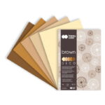 Blok Deco Brown 170 g/m2, A4, 20 ark., 5 kol