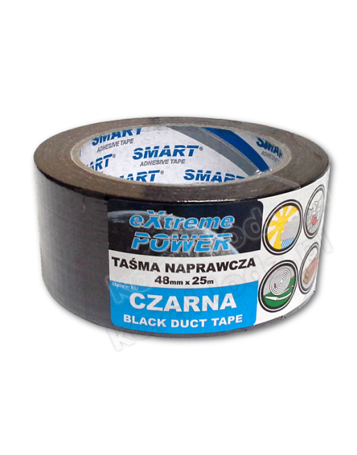 TAŚMA NAPRAWCZA "EXTREME POWER" 48X25M BLACK SMART