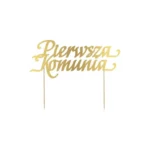 Toper na tort Pierwsza Komunia,