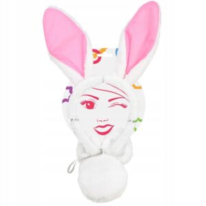 OZDOBA KARNAWAŁOWA  ZAJĄCZEK OPASKA OGON MUCHA