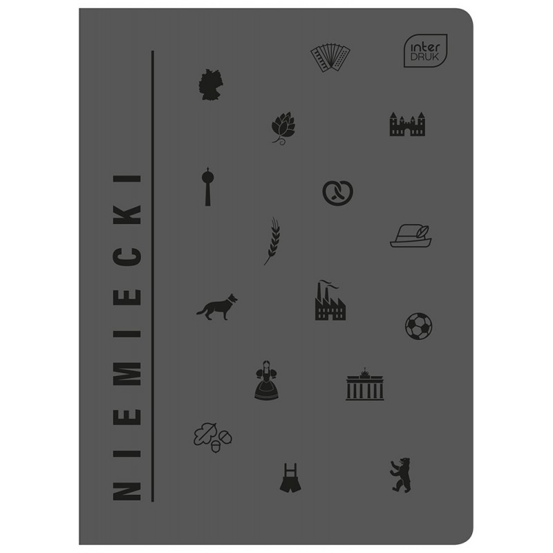 Zeszyt A5 60# M 70g UV Niemiecki