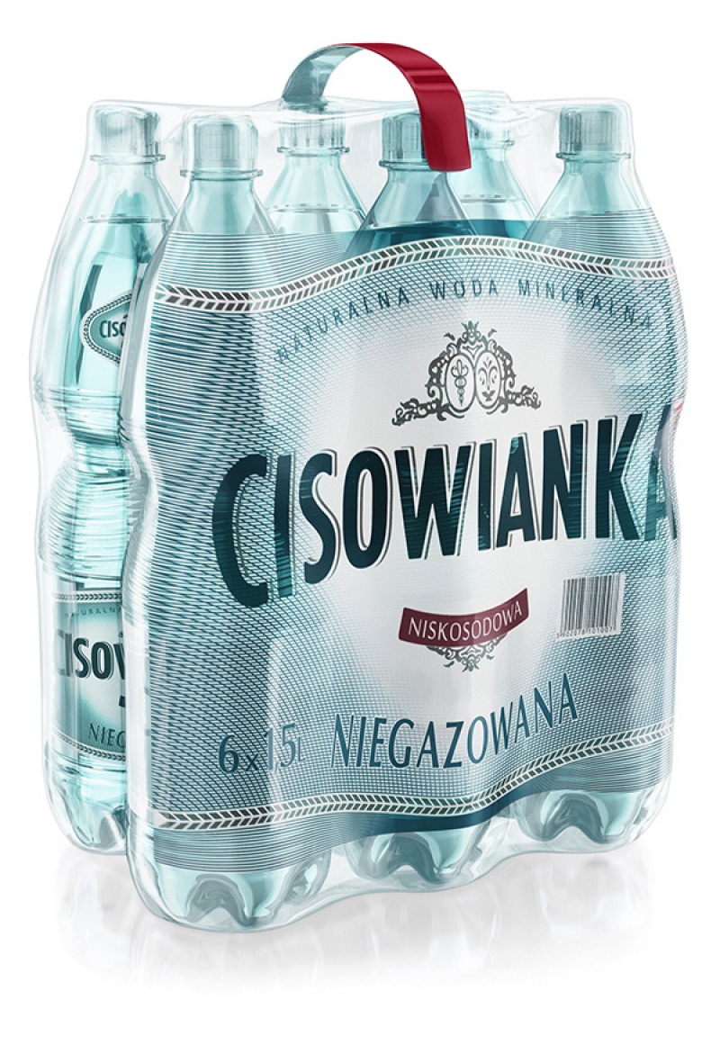 WODA CISOWIANKA, NIEGAZOWANA, BUT PLASTIKOWA 1,5L - obrazek 2