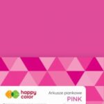 Pianka A4, 5 ark. różowa  Happy Color