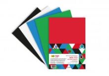 Pianka samoporzylepna A4, 5 ark. MIXA1 Happy Color