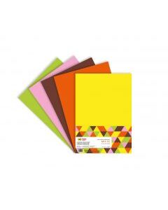 Pianka samoporzylepna A4, 5 ark. MIXA2 Happy Color